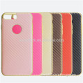 TPU Shockproof Case Cover with Carbon Fiber Grip Back Pattern for Apple iPhone 6 /7/7 plus
